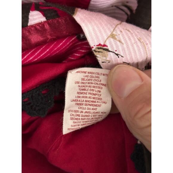 Maeve by Anthropologie Women's Red Floral Print Dagmar collared Dress Size 4 - Picture 9 of 11